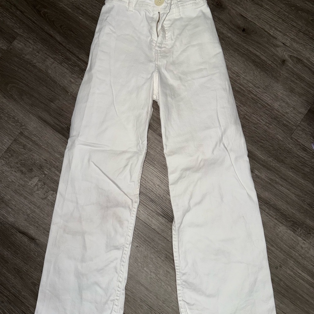 Zara Kids White Jeans